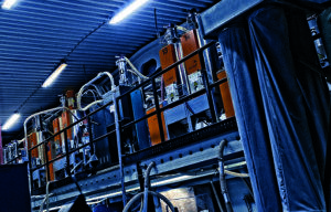 Biobe AS:n tehtaan tuotanto on pitkälti automa­tisoitua.