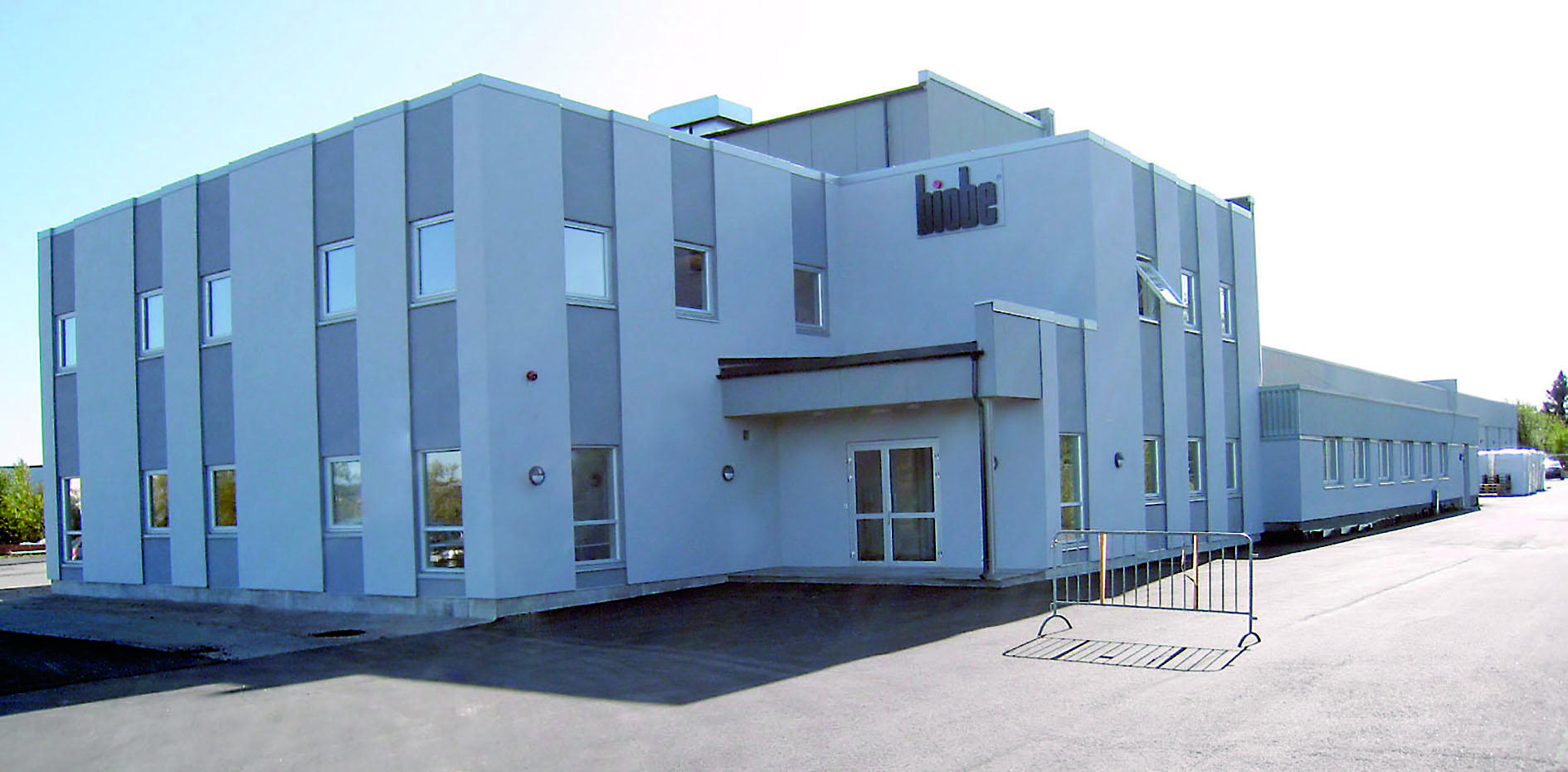 11Biobe AS:n toimisto ja tuotantolaitos Fredrikstadissa, Norjassa. 